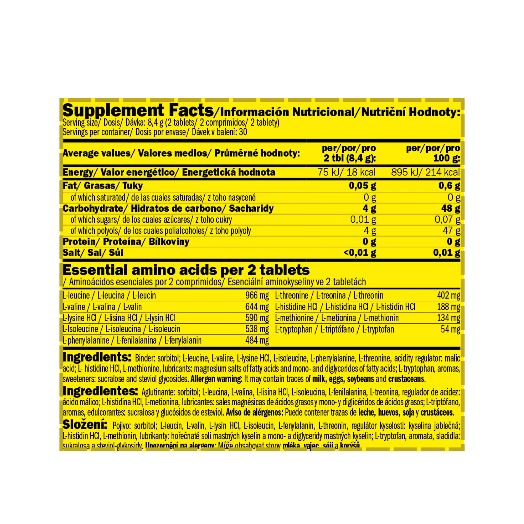 Aminoácidos M.A.P. formato masticable – AMIX PRO ® - Image 3