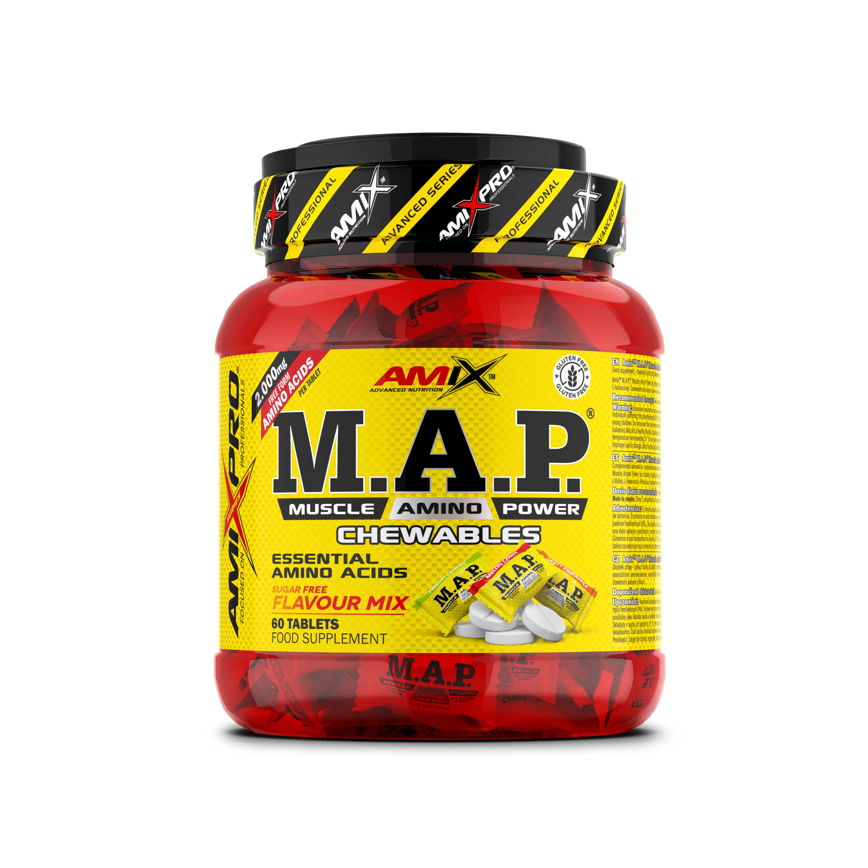 Aminoácidos M.A.P. formato masticable – AMIX PRO ® - Image 4