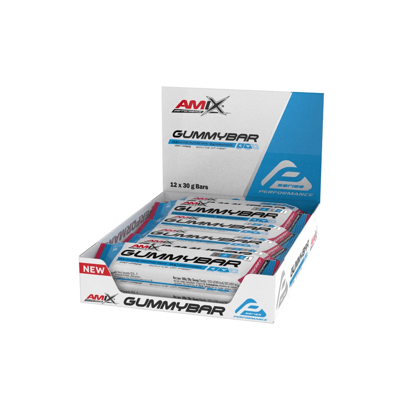 GUMMY BAR con Cafeína - Amix Performance - Image 3