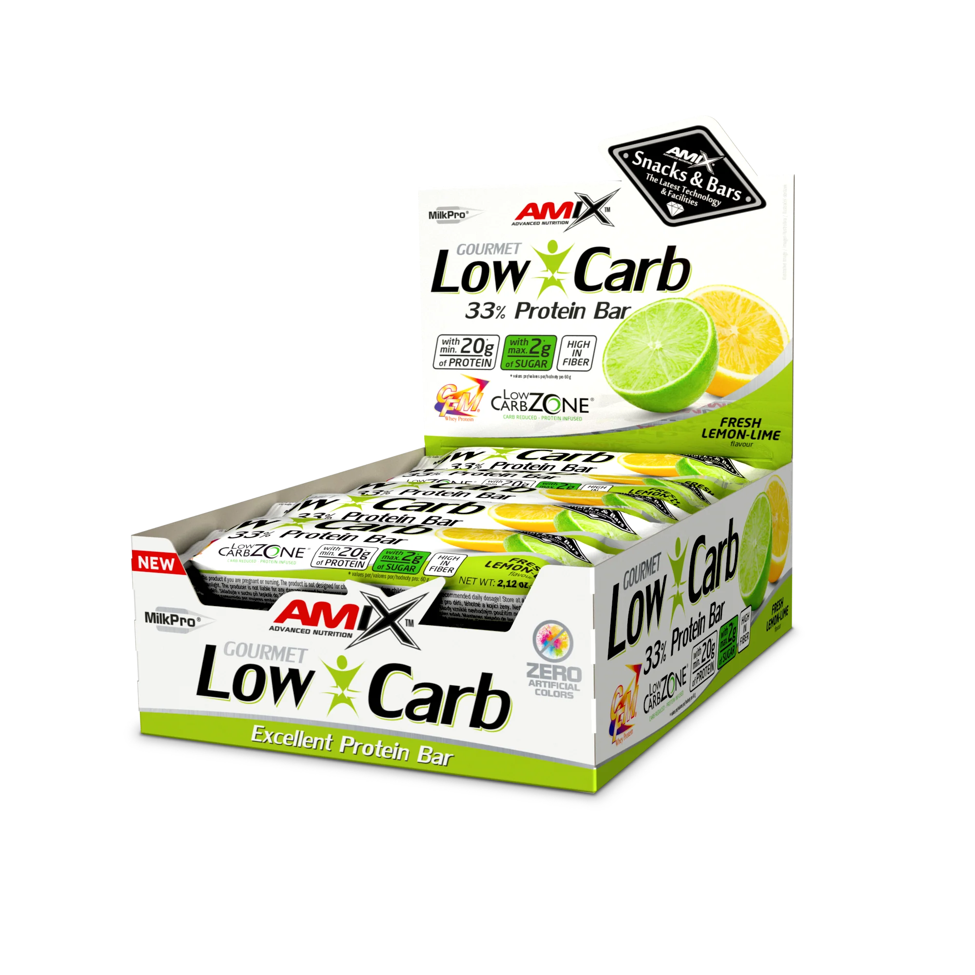 Barrita proteica Low-Carb 33% Protein Bar – Amix™ - Image 4