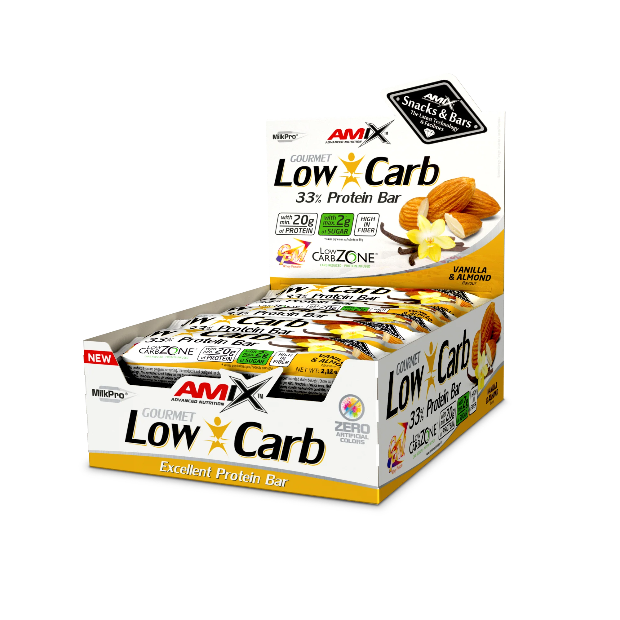 Barrita proteica Low-Carb 33% Protein Bar – Amix™ - Image 5