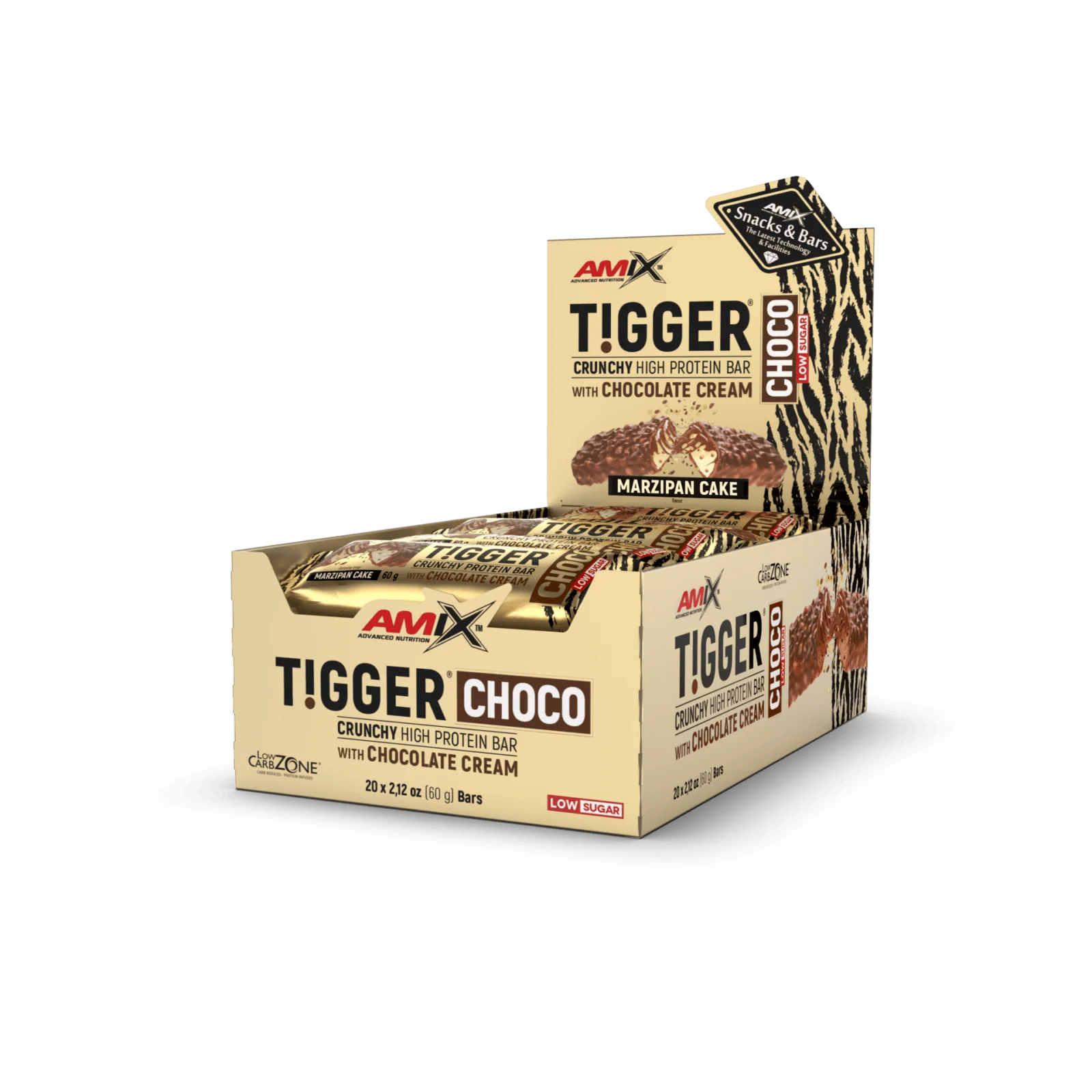 Barrita proteica Tigger Crunchy Protein Bar – Amix™ - Image 3
