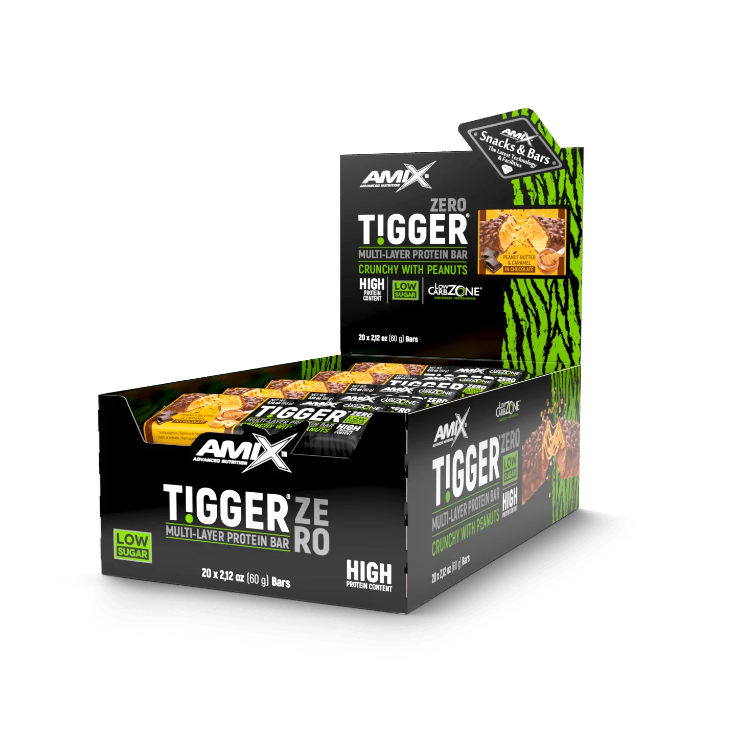 Barrita proteica Tigger Zero Protein Bar – Amix™ - Image 3