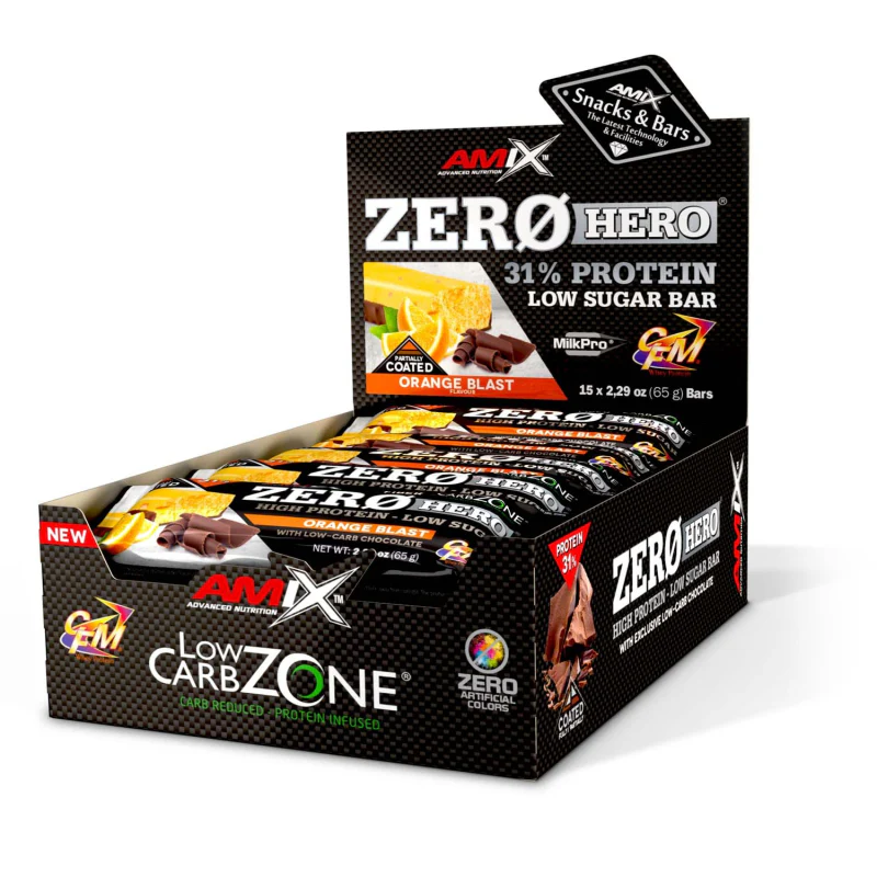 Barrita proteica Zero Hero Protein Bar – Amix™ - Image 3